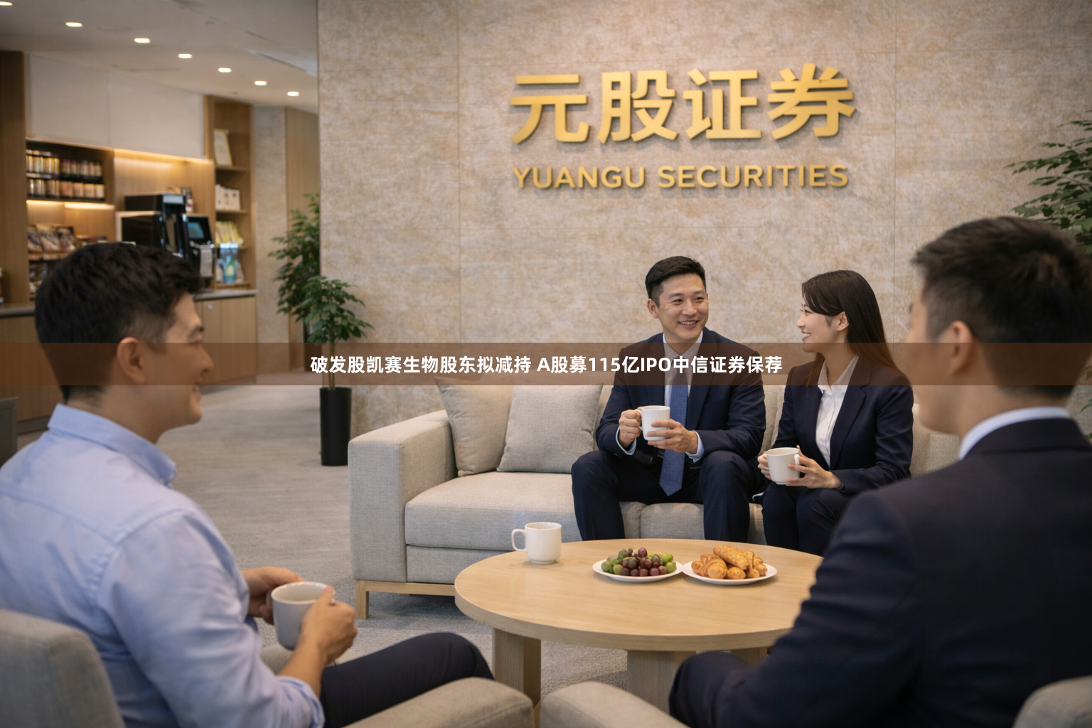 破发股凯赛生物股东拟减持 A股募115亿IPO中信证券保荐