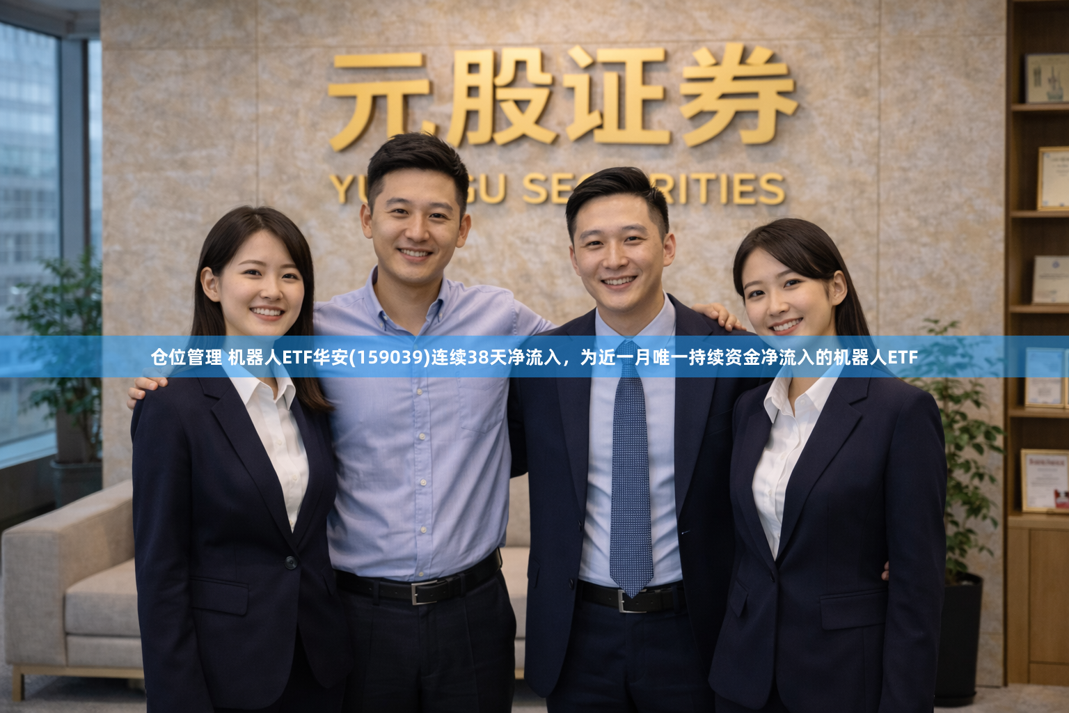 仓位管理 机器人ETF华安(159039)连续38天净流入，为近一月唯一持续资金净流入的机器人ETF