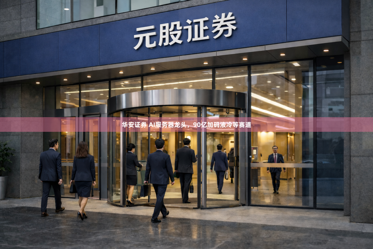 华安证券 AI服务器龙头，90亿加码液冷等赛道